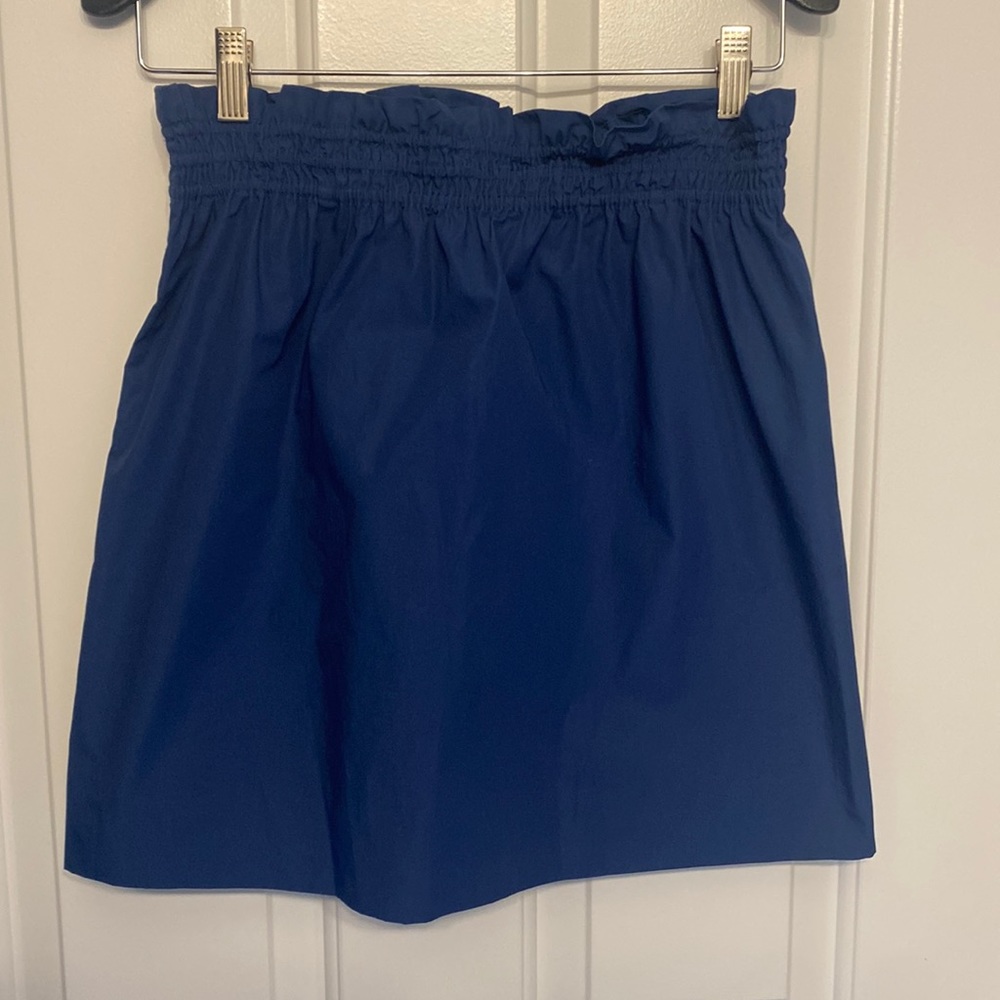 J Crew‎ Navy Stretch Skirt